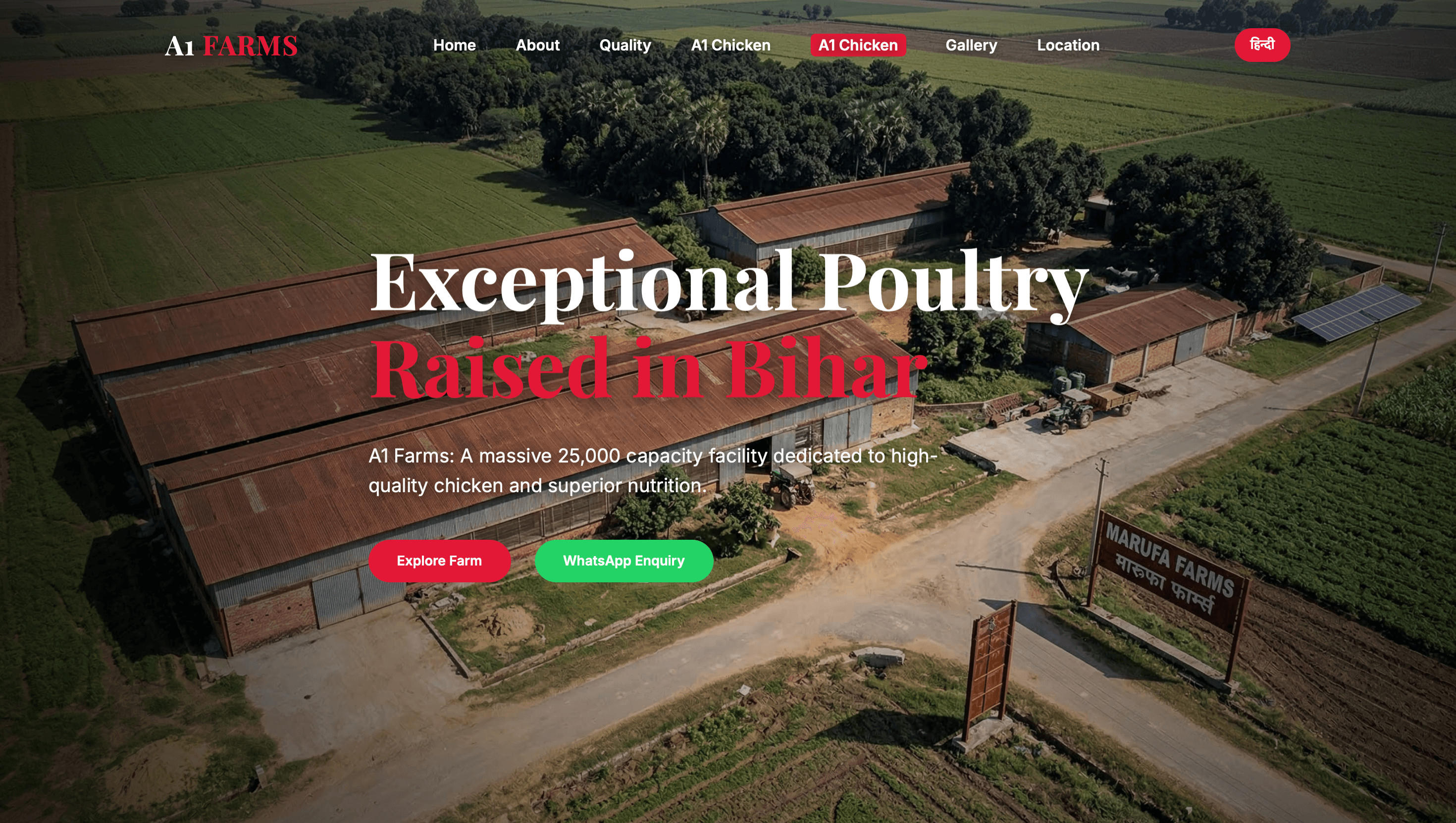 A1 Farms – Agriculture & Fresh Produce